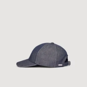 Denim cap with logo Denim cap with logo