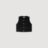 Embroidered guipure crop top Embroidered guipure crop top