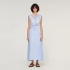 Embroidered linen maxi dress Embroidered linen maxi dress