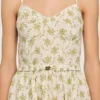 Floral midi dress with straps