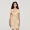 Floral print mini dress