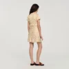 Floral print mini dress