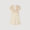 Floral print mini dress