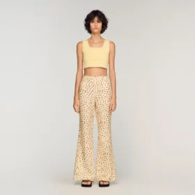 Floral trousers