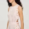 Flower jacquard maxi dress Flower jacquard maxi dress