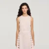 Flower jacquard maxi dress Flower jacquard maxi dress