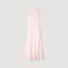 Flower jacquard maxi dress Flower jacquard maxi dress
