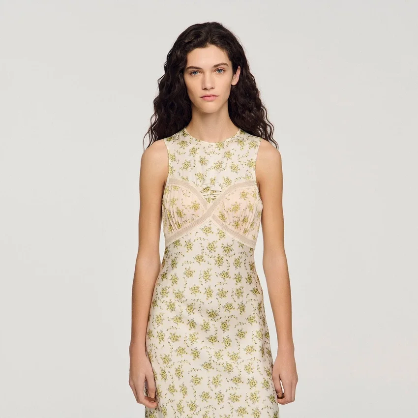 Flower print maxi dress Flower print maxi dress