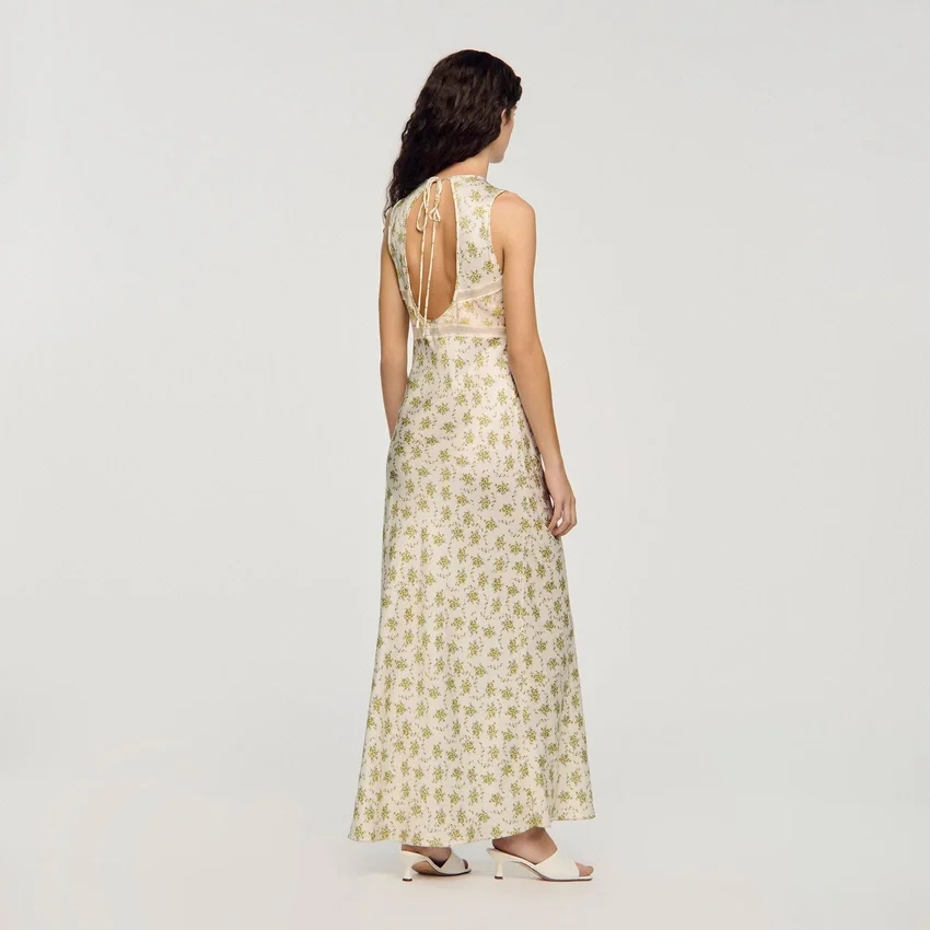 Flower print maxi dress Flower print maxi dress