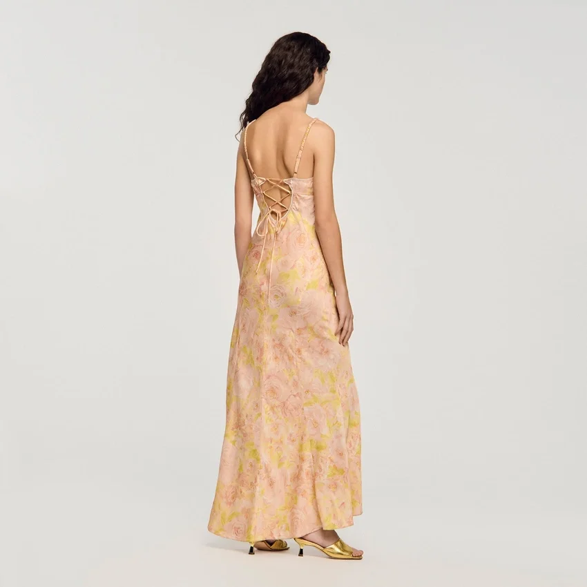 Flower print maxi dress Flower print maxi dress