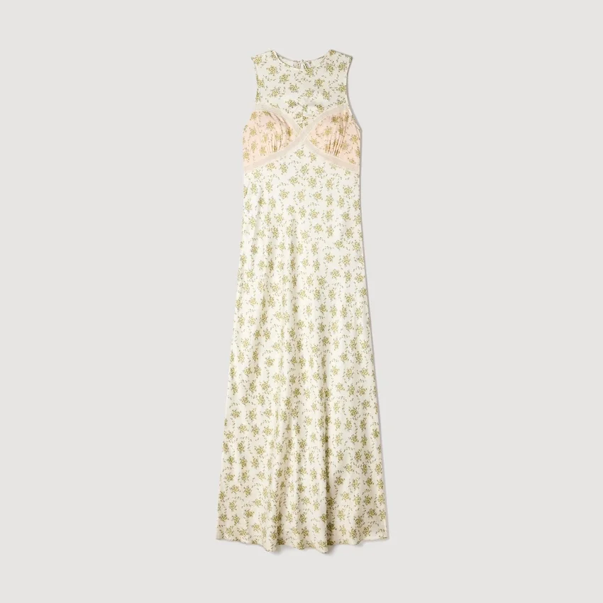 Flower print maxi dress Flower print maxi dress