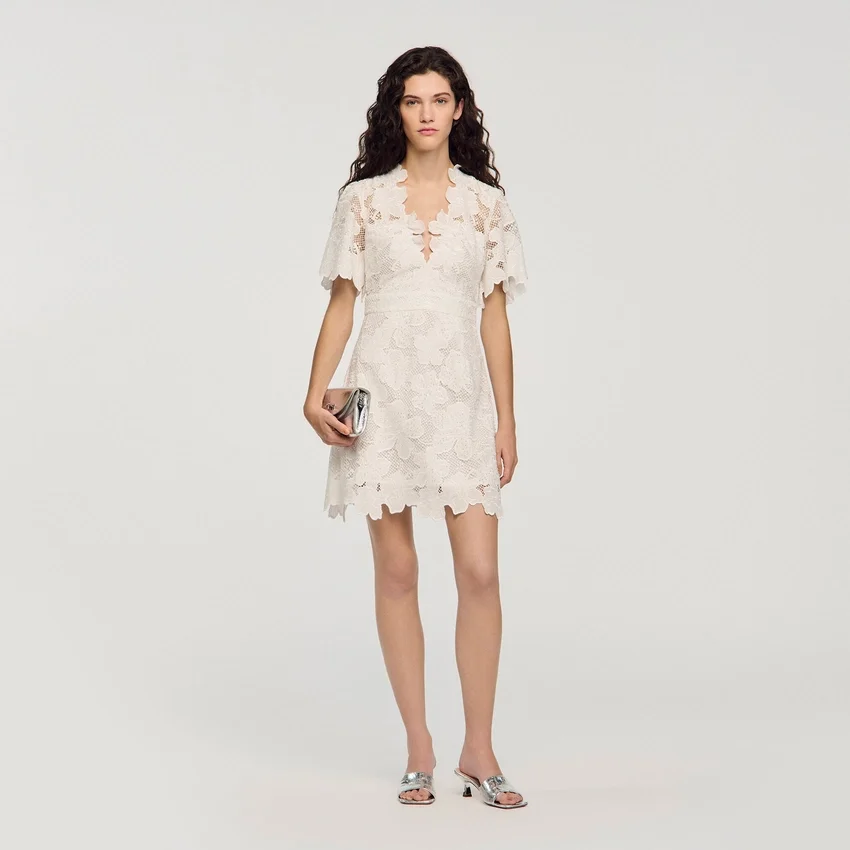 Flower print mini dress Flower print mini dress
