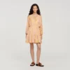 Flower print mini dress Flower print mini dress