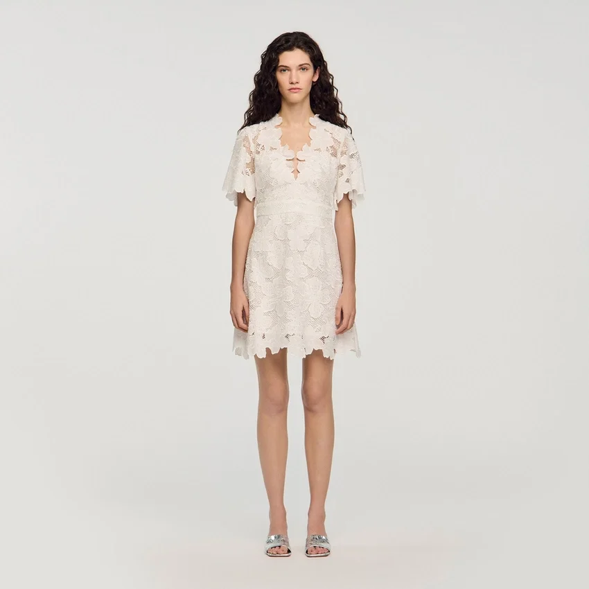 Flower print mini dress Flower print mini dress