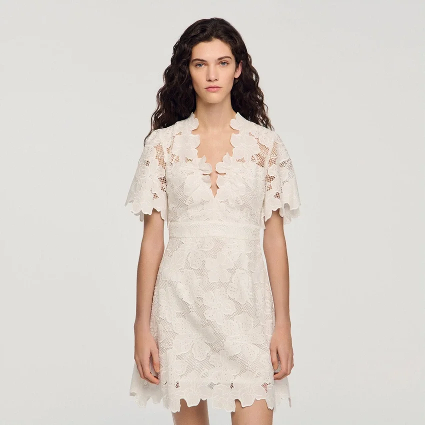 Flower print mini dress Flower print mini dress