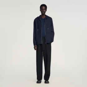 Hooded shirt jacket