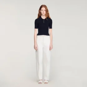 Knit polo shirt Knit polo shirt