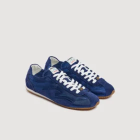 Light Wave mixed material sneakers