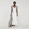 Lingerie-style maxi dress