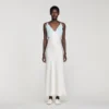 Lingerie-style maxi dress
