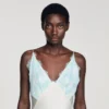 Lingerie-style maxi dress