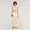 Maxi guipure skirt Maxi guipure skirt