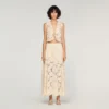 Maxi guipure skirt Maxi guipure skirt