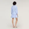 Mini striped cotton dress Mini striped cotton dress