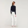 Padded round neck cropped cardigan Padded round neck cropped cardigan