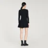Pleated knit mini dress Pleated knit mini dress