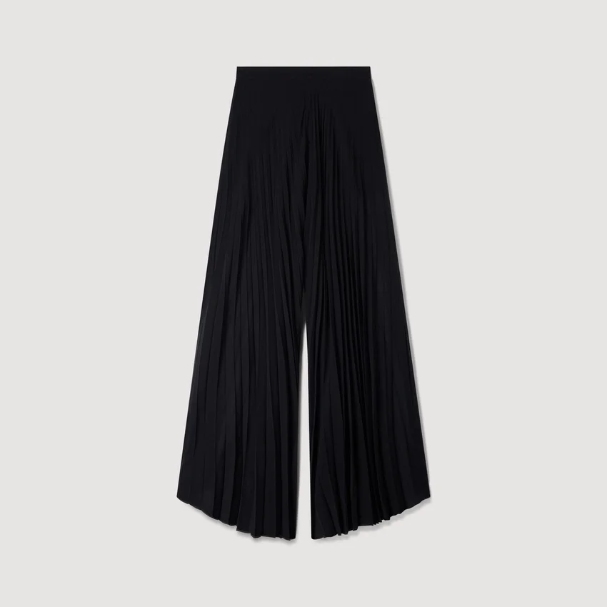 Pleated wide-leg trousers Pleated wide-leg trousers