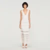 Pointelle knit maxi dress Pointelle knit maxi dress