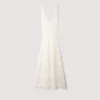 Pointelle knit maxi dress Pointelle knit maxi dress