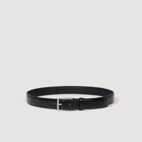 Rectangular buckle leather belt Rectangular buckle leather belt