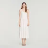 Rhinestone knit maxi dress