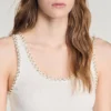 Rhinestone knit maxi dress