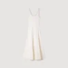 Rhinestone knit maxi dress
