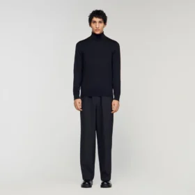 Turtleneck wool sweater