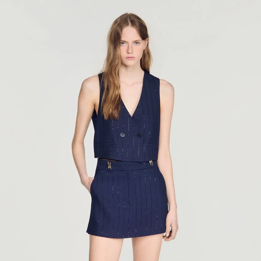 Waistcoat-style top Waistcoat-style top