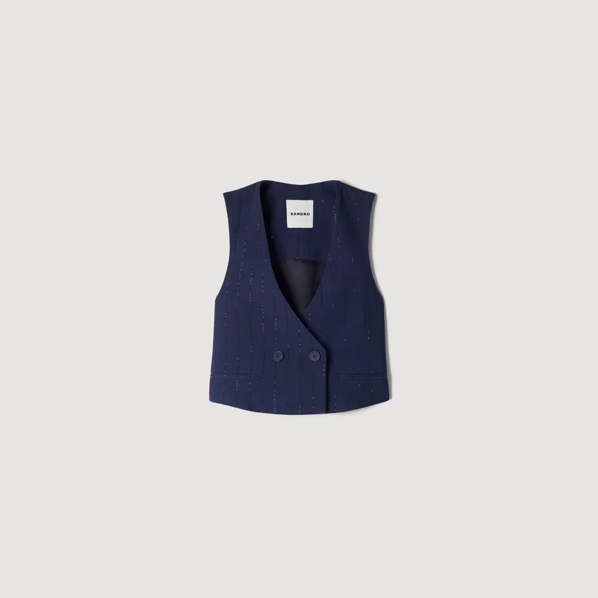 Waistcoat-style top Waistcoat-style top