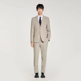 Wool suit jacket