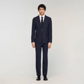 Wool suit jacket